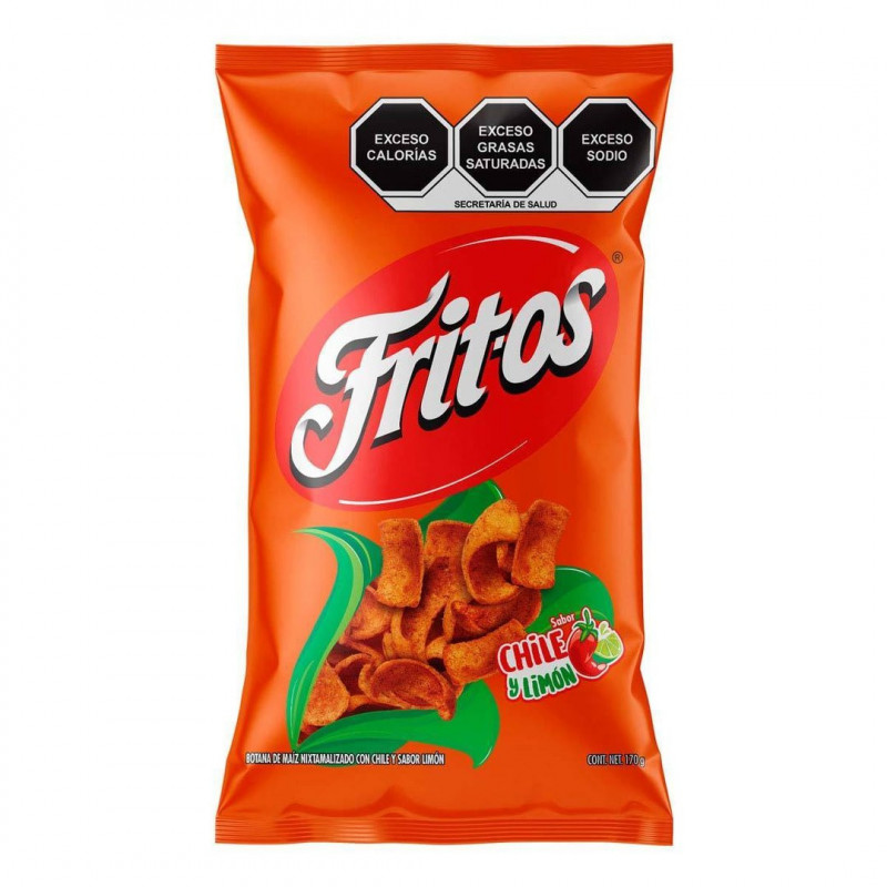 Fritos con chile y limon