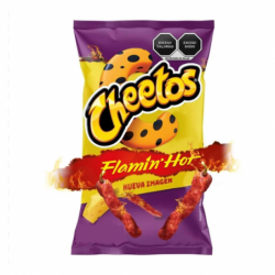 Cheetos flamin' hot