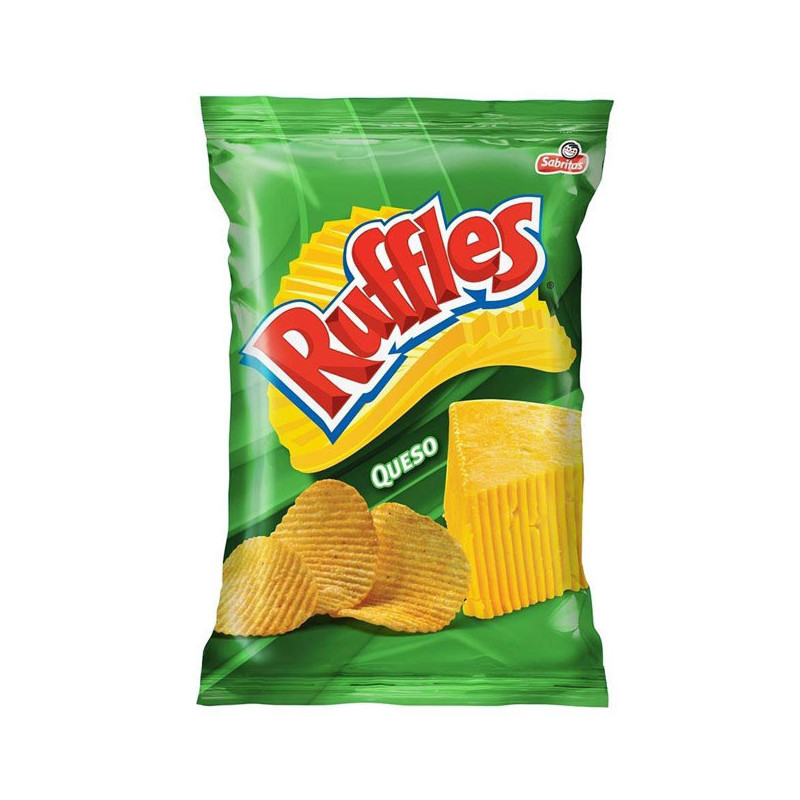 Ruffles con queso