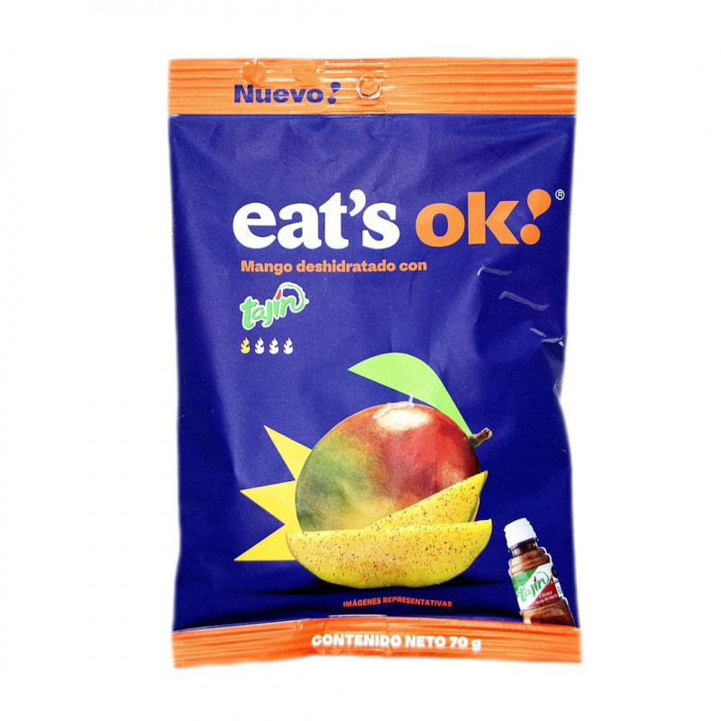 Mango enchilado con tajin