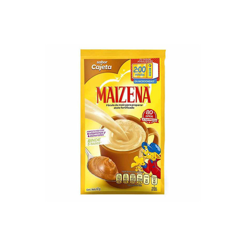 Maizena sabor cajeta