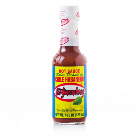 Salsa habanero rojo El Yucateco