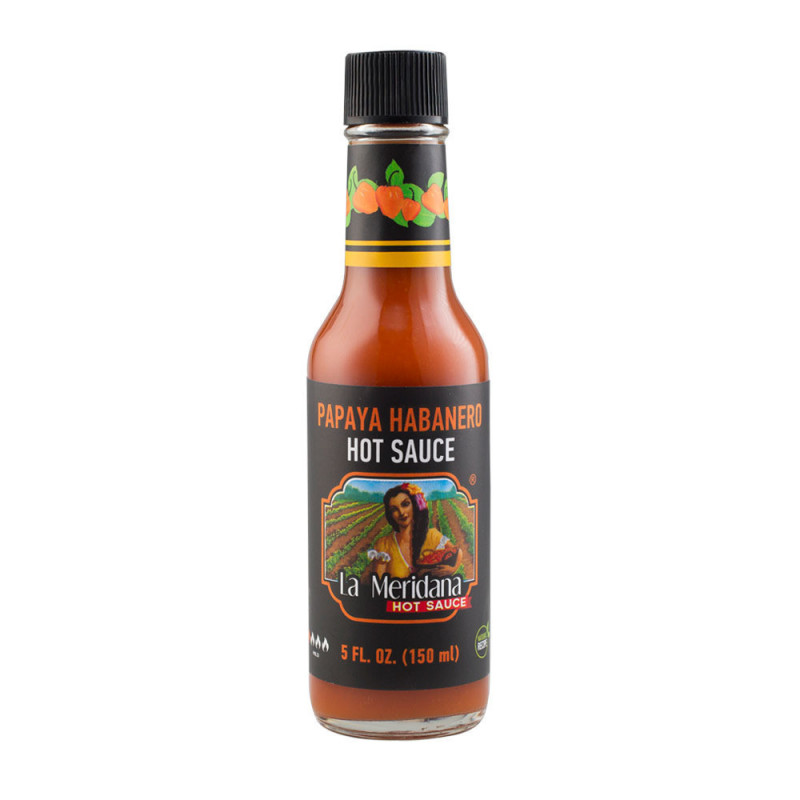 Sauce picante habanero-papaye La Meridana