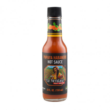 Sauce picante habanero-papaye La Meridana