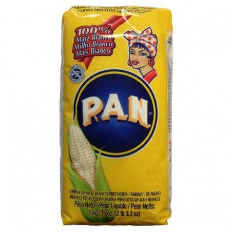 Harina pan blanca