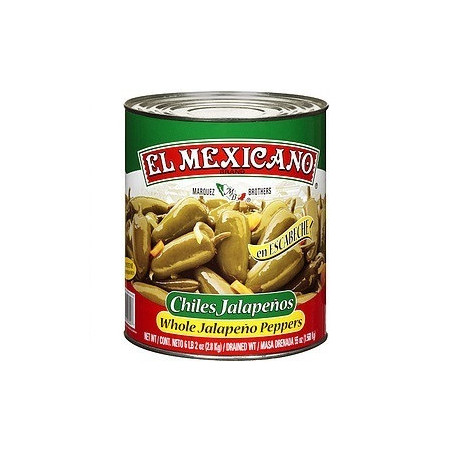 Chile jalapeño entero formato familiar