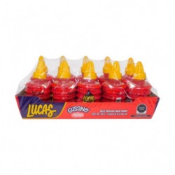 Lucas gusano chamoy pack de 10 unités