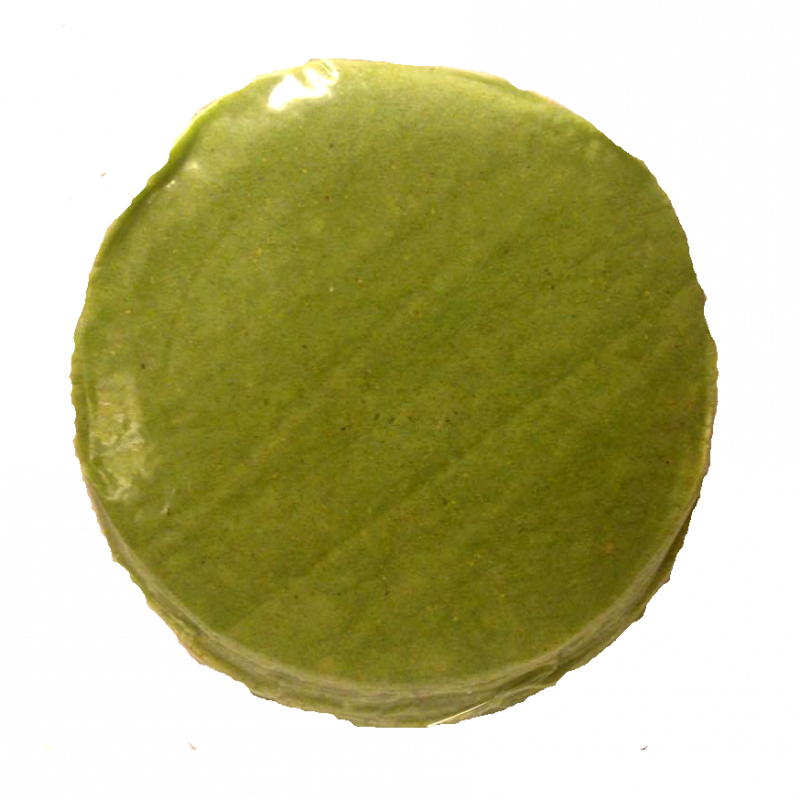 Tortillas de maiz con nopal 16cm