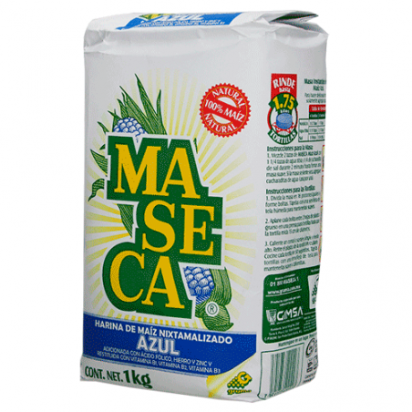 Maseca azul 1kg