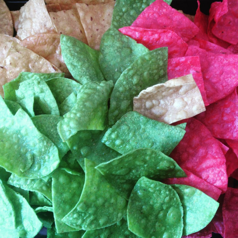 Tortillas para freir de chipotle Tostadas Flautas