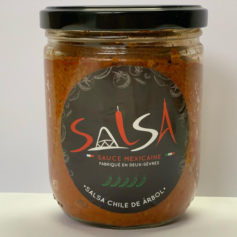 Salsa de chile de arbol