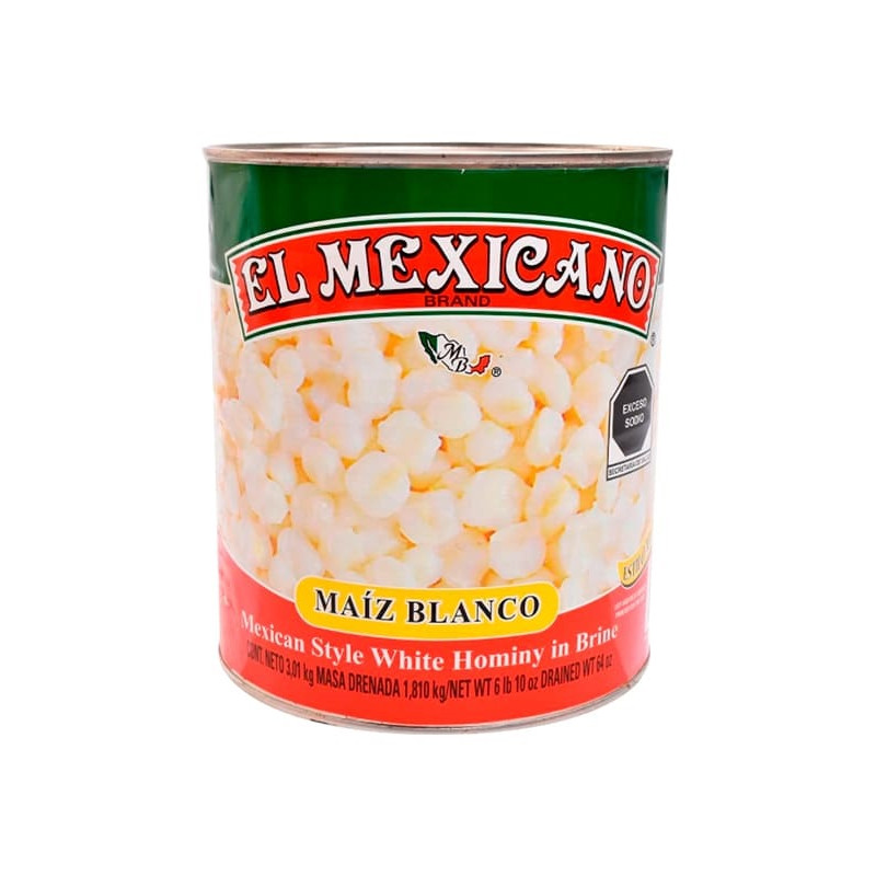 Maiz para pozole precocido El Mexicano