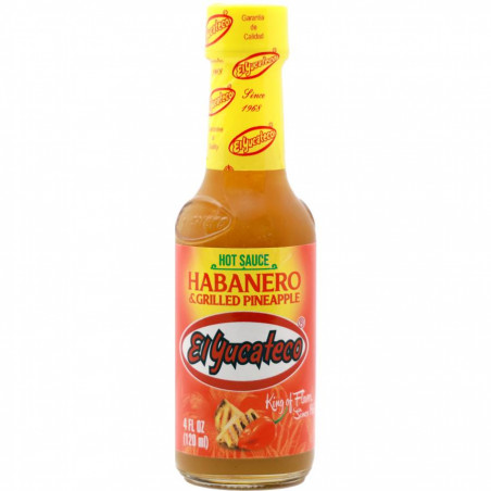 Salsa habanero con piña el yucateco