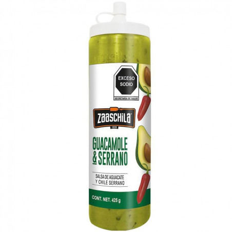 Salsa guacamole serrano Zaaschila