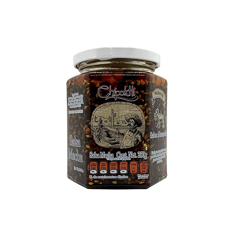 Salsa macha Chipoktli