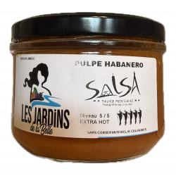 Pulpa de chile de habanero