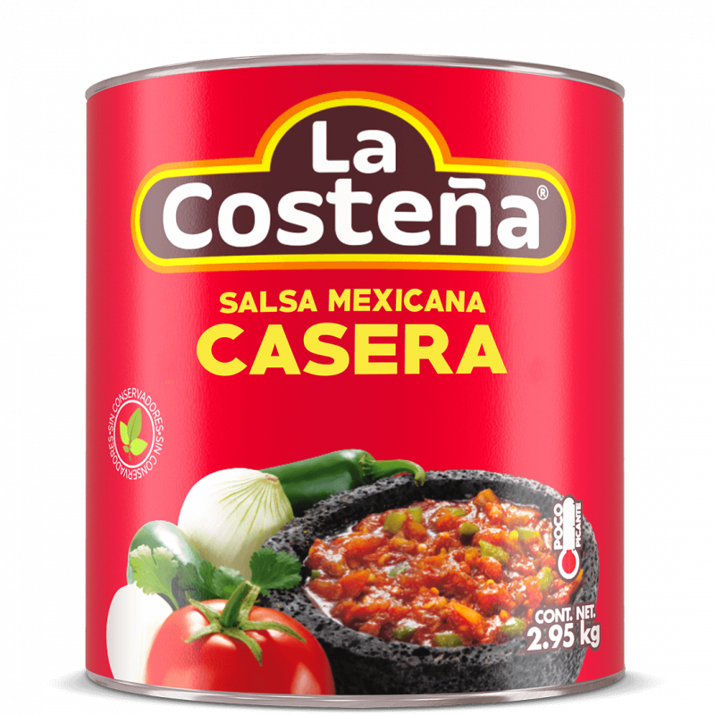 Salsa casera mexicana 2.8kg