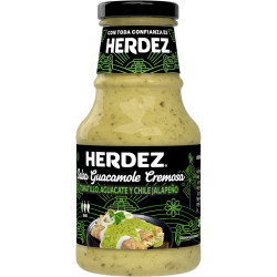 Salsa guacamole cremosa herdez